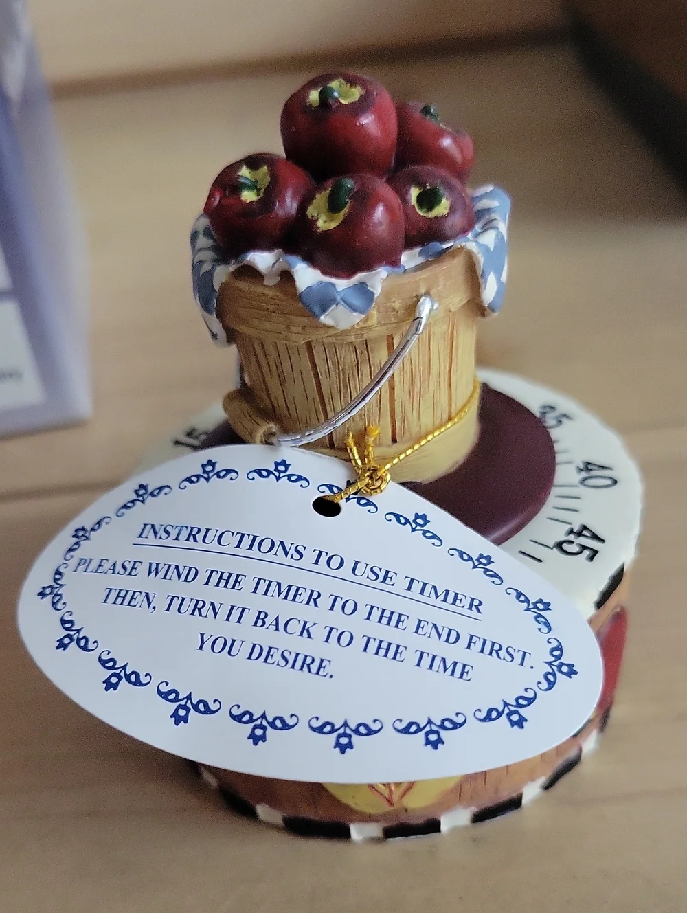 Apple Basket Kitchen Timer